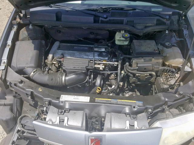 1G8AL52FX3Z186084 - 2003 SATURN ION LEVEL BLUE photo 7