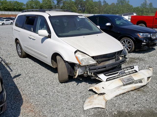 KNDMB233466027897 - 2006 KIA SEDONA EX WHITE photo 1