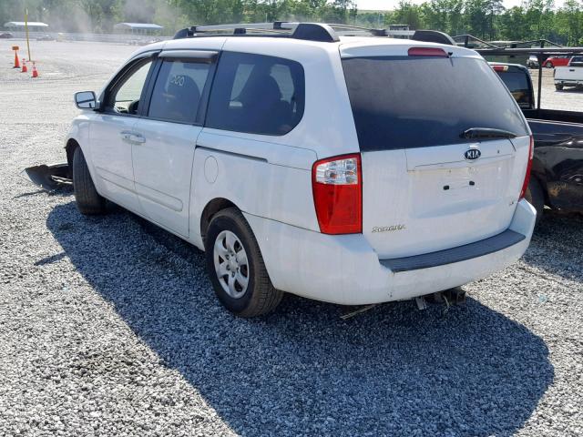 KNDMB233466027897 - 2006 KIA SEDONA EX WHITE photo 3