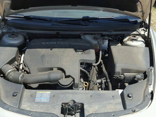 1G1ZC5EB3AF162606 - 2010 CHEVROLET MALIBU 1LT ოქროსფერი ფოტო 7