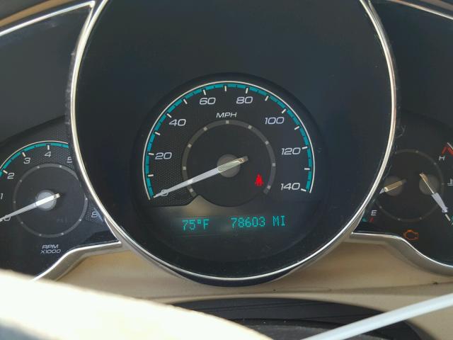 1G1ZC5EB3AF162606 - 2010 CHEVROLET MALIBU 1LT ოქროსფერი ფოტო 8