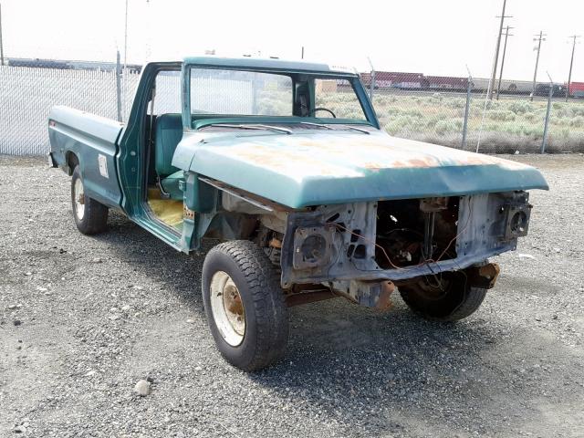 F25HRY60066 - 1977 FORD PICKUP GREEN photo 1