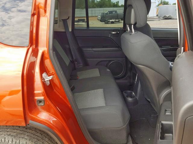 1J4NT4FA5AD515794 - 2010 JEEP COMPASS SP 橙色 照片 6