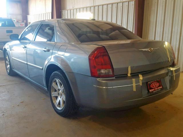 2C3KA53G27H820991 - 2007 CHRYSLER 300 TOURIN GRAY photo 3