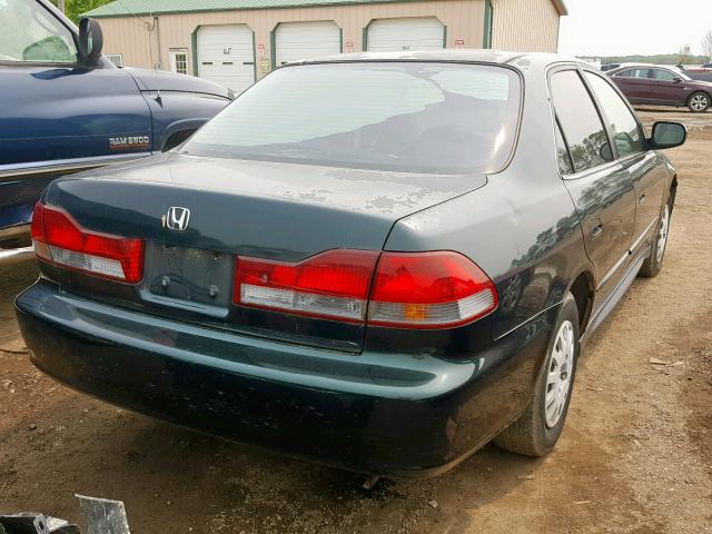 1HGCF86621A111572 - 2001 HONDA ACCORD VAL GREEN photo 4