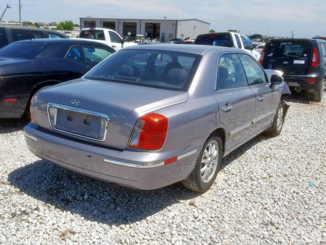 KMHFU45E15A406490 - 2005 HYUNDAI XG 350 GRAY photo 4