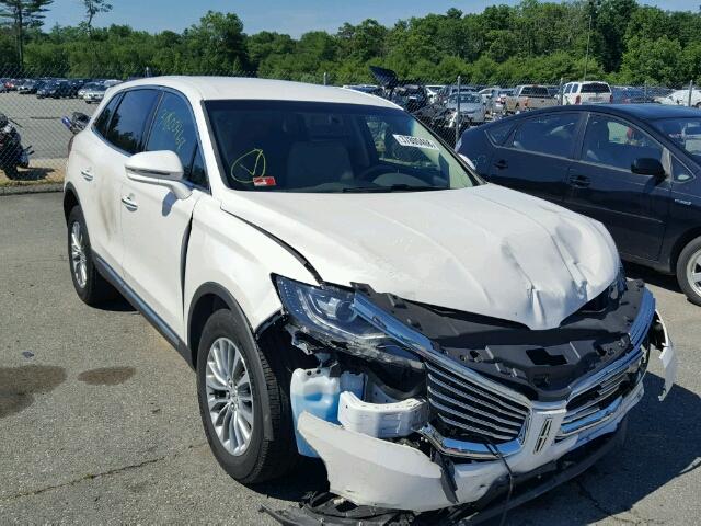 2LMTJ8KR2GBL51005 - 2016 LINCOLN MKX SELECT WHITE photo 1