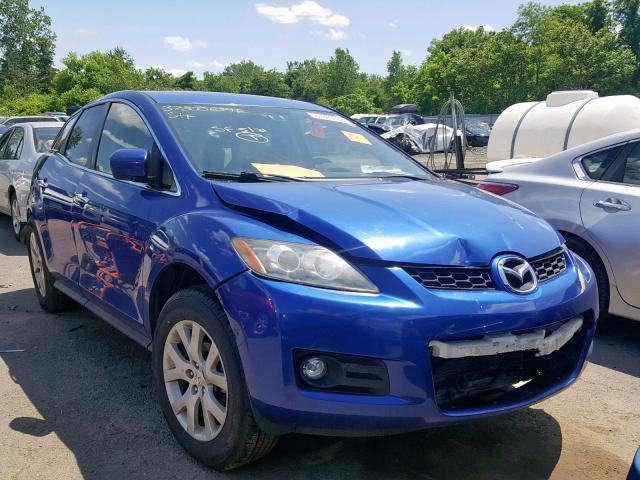 JM3ER29L970167964 - 2007 MAZDA CX-7 BLUE photo 1