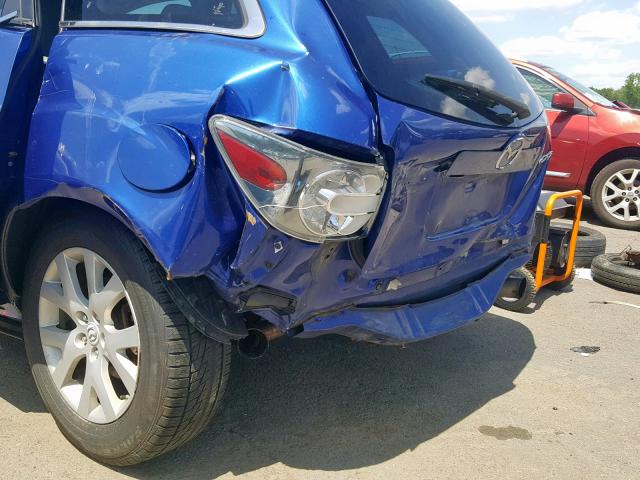 JM3ER29L970167964 - 2007 MAZDA CX-7 BLUE photo 9