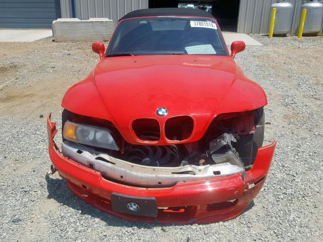 4USCH3330XLF70065 - 1999 BMW Z3 2.8 RED photo 9