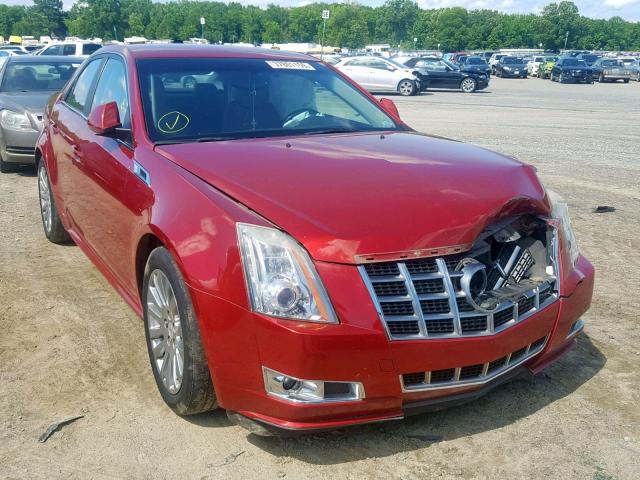 1G6DJ5E37C0146966 - 2012 CADILLAC CTS PERFOR RED photo 1