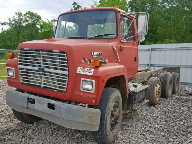 1FDYW82A9MVA13808 - 1991 FORD N-SERIES L RED photo 2