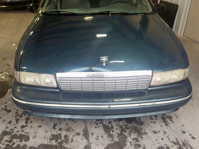 1G1BL52W4TR186505 - 1996 CHEVROLET CAPRICE CL BLUE photo 7