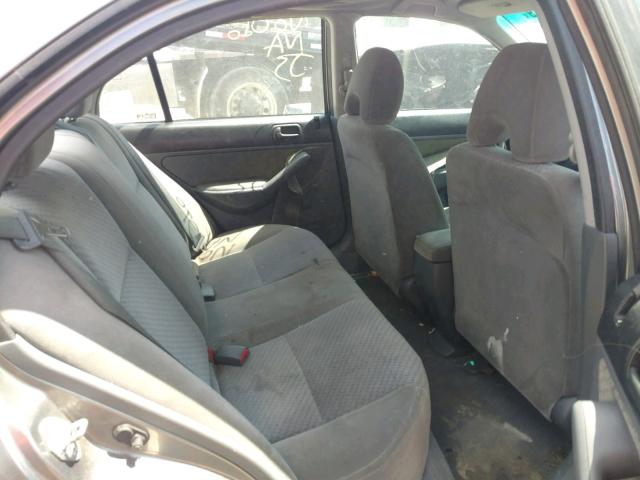 1HGES16365L026536 - 2005 HONDA CIVIC DX V GRAY photo 6