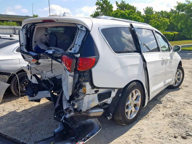 2C4RC1GG3JR170769 - 2018 CHRYSLER PACIFICA L WHITE photo 4