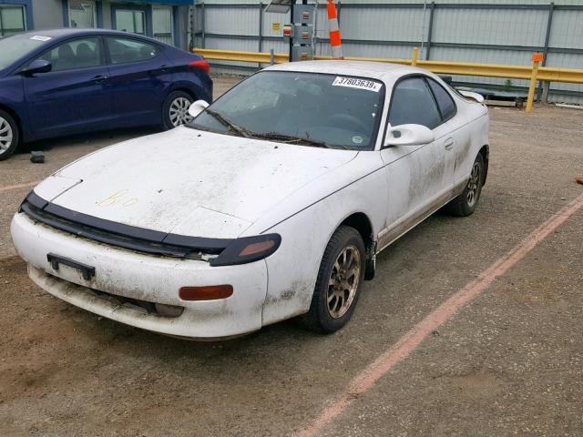 JT2ST87N8L0037150 - 1990 TOYOTA CELICA GT WHITE photo 2