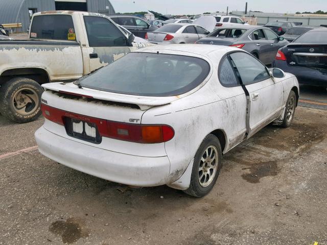 JT2ST87N8L0037150 - 1990 TOYOTA CELICA GT WHITE photo 4