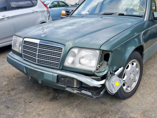 WDBEA32E2RC130143 - 1994 MERCEDES-BENZ E 320 GREEN photo 9