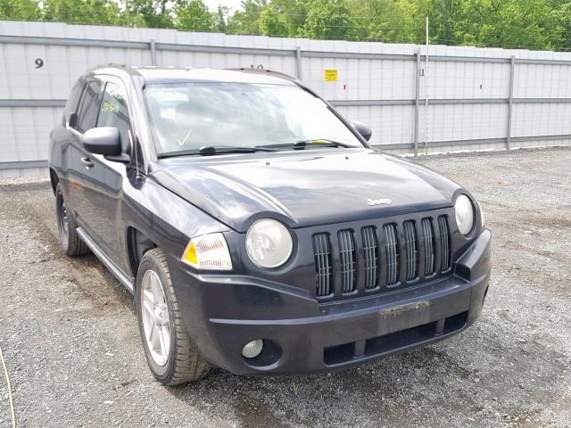 1J8FT47W97D168248 - 2007 JEEP COMPASS BLACK photo 1