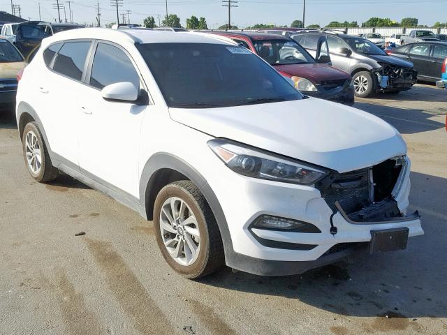 KM8J3CA41GU145657 - 2016 HYUNDAI TUCSON LIM WHITE photo 1