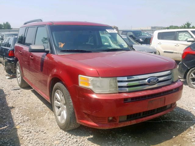 2FMDK51C09BA46064 - 2009 FORD FLEX SE RED photo 1