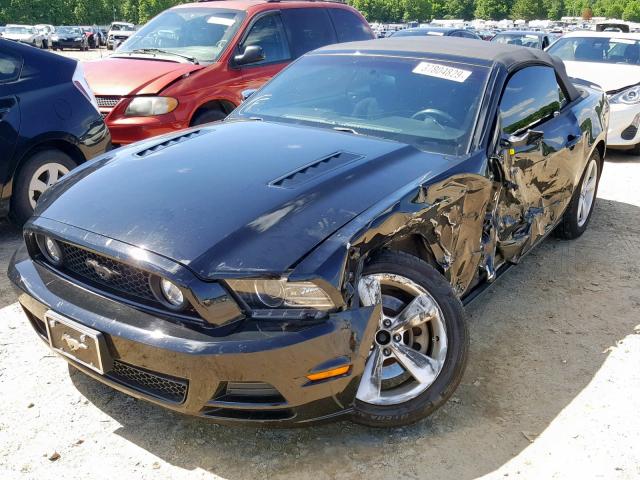 1ZVBP8FF6E5227053 - 2014 FORD MUSTANG GT BLACK photo 2