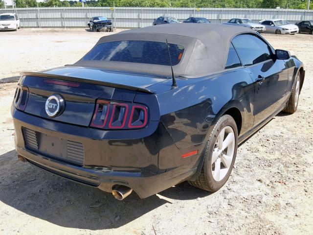 1ZVBP8FF6E5227053 - 2014 FORD MUSTANG GT BLACK photo 4