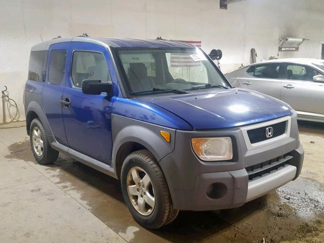 5J6YH286X5L019977 - 2005 HONDA ELEMENT EX BLUE photo 1