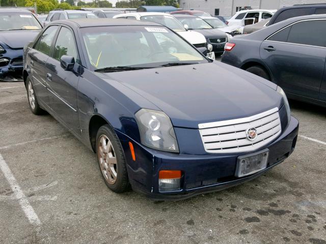 1G6DP577260148224 - 2006 CADILLAC CTS HI FEA BLUE photo 1