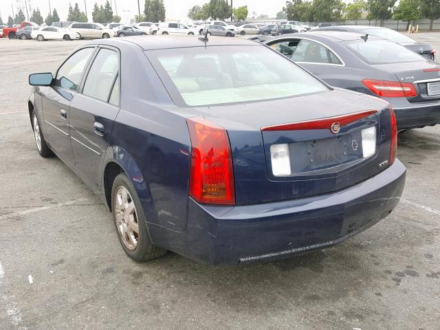 1G6DP577260148224 - 2006 CADILLAC CTS HI FEA BLUE photo 3