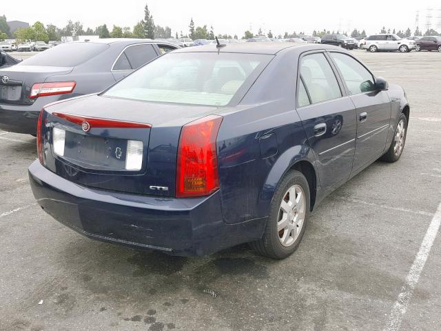 1G6DP577260148224 - 2006 CADILLAC CTS HI FEA BLUE photo 4