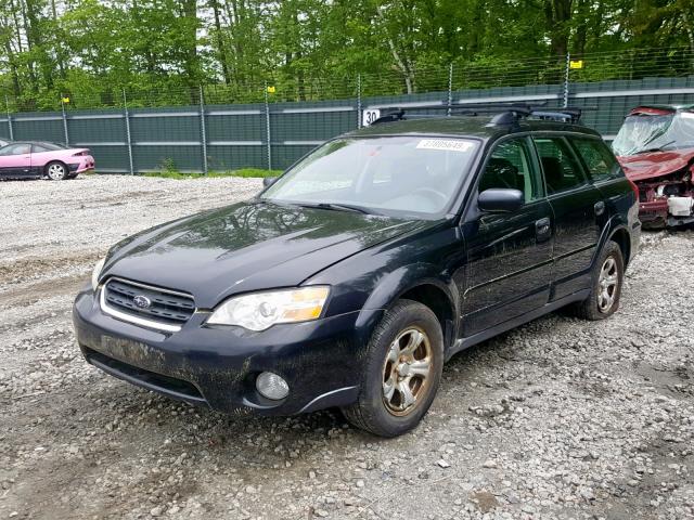 4S4BP61C277318571 - 2007 SUBARU LEGACY OUT BLACK photo 2