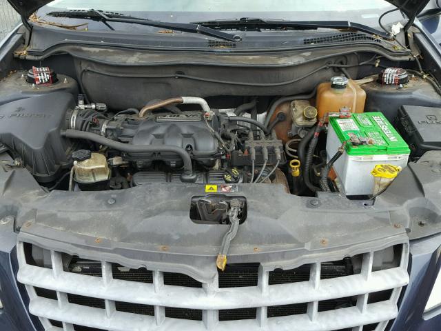 2A8GM48L58R654575 - 2008 CHRYSLER PACIFICA L BLUE photo 7