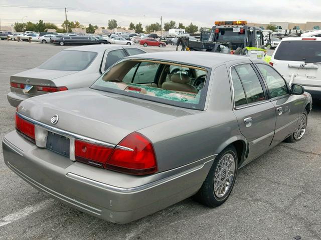 2MEFM75W2YX649329 - 2000 MERCURY GRAND MARQ GRAY photo 4