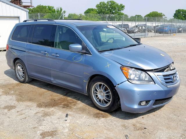 5FNRL38899B002872 - 2009 HONDA ODYSSEY TO BLUE photo 4