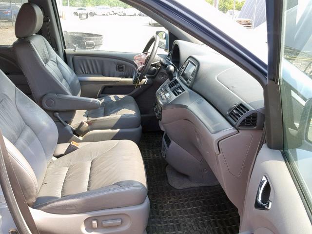 5FNRL38899B002872 - 2009 HONDA ODYSSEY TO BLUE photo 5