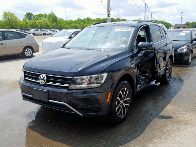 3VV2B7AX3JM222653 - 2018 VOLKSWAGEN TIGUAN SE BLACK photo 2