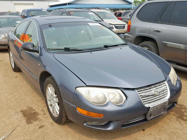 2C3AE66G01H660019 - 2001 CHRYSLER 300M BLUE photo 1