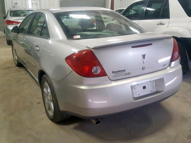 1G2ZH558464107294 - 2006 PONTIAC G6 GT SILVER photo 3