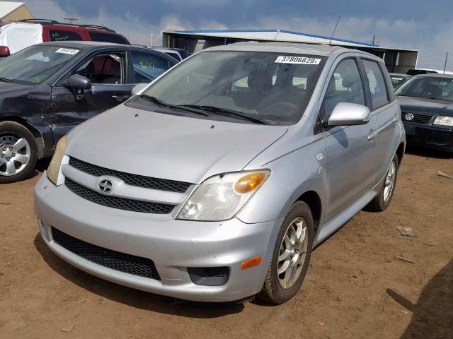 JTKKT624560144275 - 2006 TOYOTA SCION XA SILVER photo 2