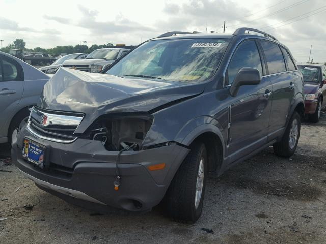 3GSCL33P08S722737 - 2008 SATURN VUE XE GRAY photo 2