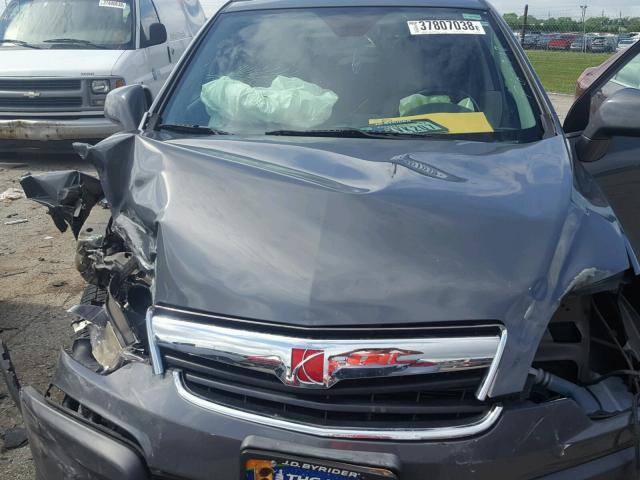 3GSCL33P08S722737 - 2008 SATURN VUE XE GRAY photo 7