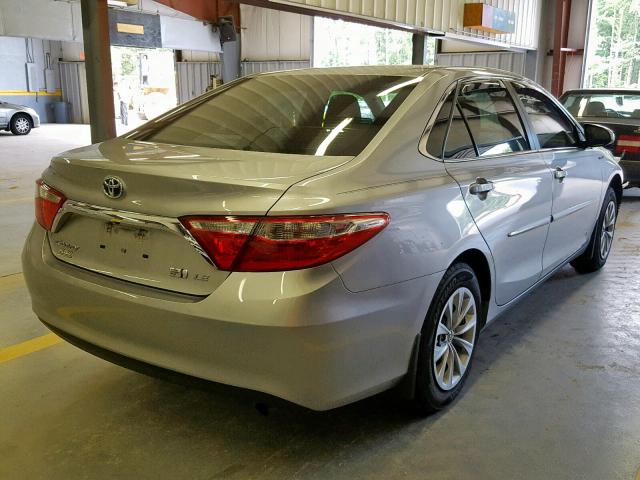 4T1BD1FK8GU179754 - 2016 TOYOTA CAMRY HYBR SILVER photo 4