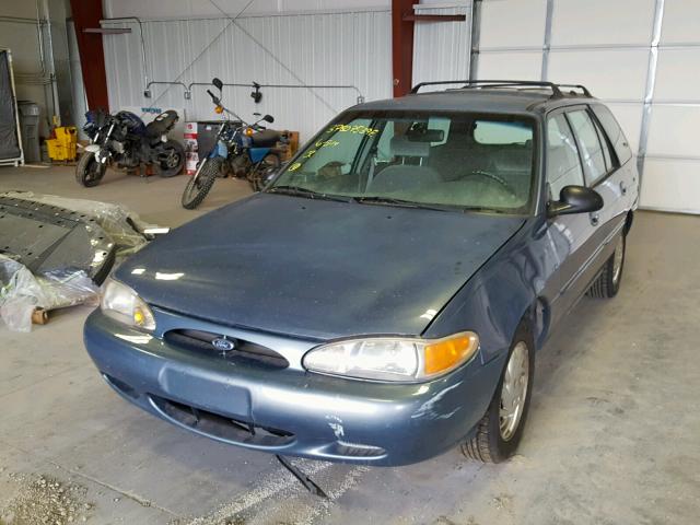 3FAFP15P1XR187685 - 1999 FORD ESCORT SE BLUE photo 2