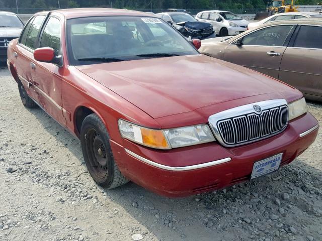 2MEFM74W21X628469 - 2001 MERCURY GRAND MARQ BURGUNDY photo 1