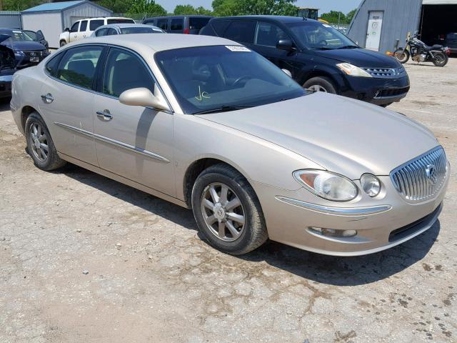 2G4WD582681170442 - 2008 BUICK LACROSSE C CREAM photo 1