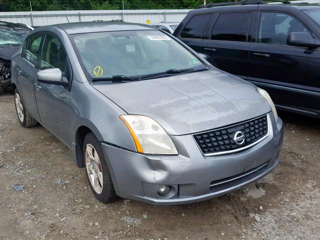 3N1AB61E38L678061 - 2008 NISSAN SENTRA 2.0 GRAY photo 1