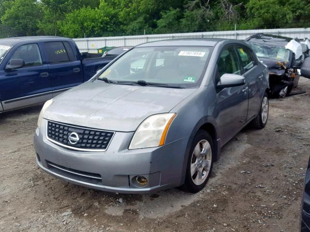 3N1AB61E38L678061 - 2008 NISSAN SENTRA 2.0 GRAY photo 2