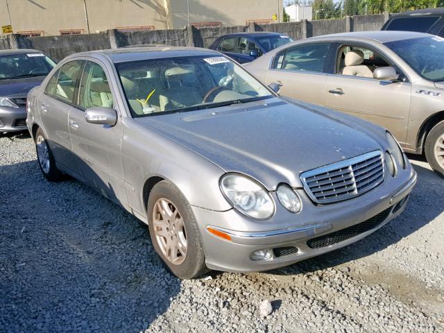 WDBUF65J64A432739 - 2004 MERCEDES-BENZ E 320 SILVER photo 1