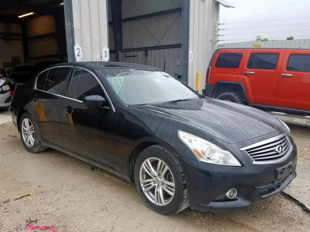 JN1CV6AP3CM622248 - 2012 INFINITI G37 BASE BLACK photo 1